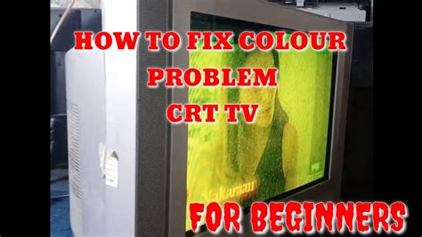 Image result for CRT TV Color Problem