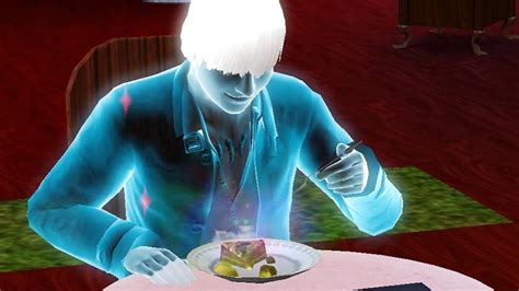 how to make ghost eat ambrosia sims 4