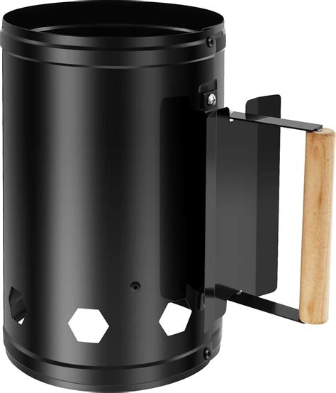 KTZCTPCA Charcoal Chimney Starter, Heat Resistant Rapid Fire BBQ ...