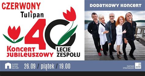 SOLD OUT! Czerwony Tulipan | koncert Jubileuszowy na 40-lecie zespołu ...