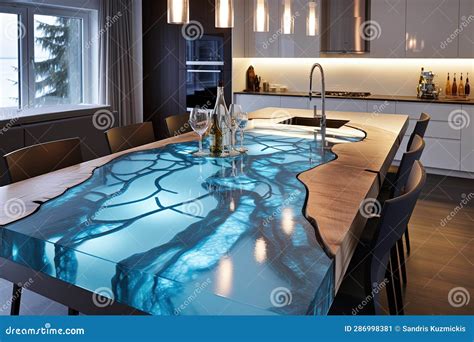Blue Epoxy Garage Floor Royalty-Free Illustration | CartoonDealer.com ...