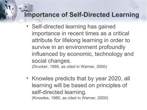 Image result for Staged Self-Directed Learning Model