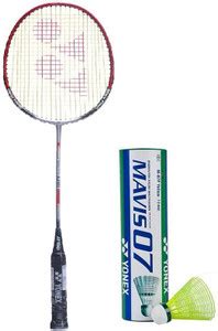 YONEX Combo of Two One 'Muscle Power 600' Badminton Racket and One Box ...