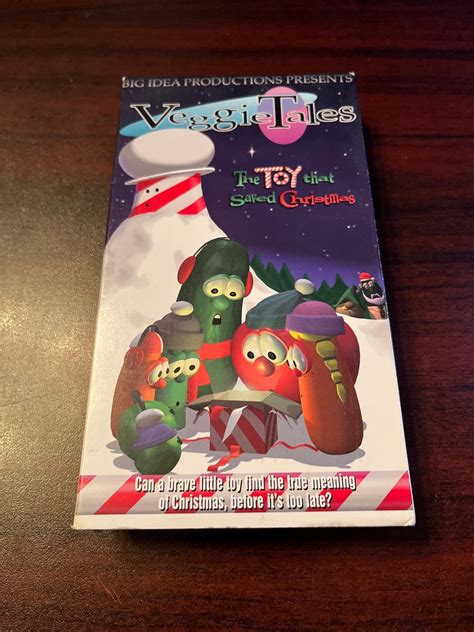 Veggietales The Toy That Saved Christmas Vhs