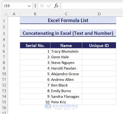 Image result for Excel Text Formula List
