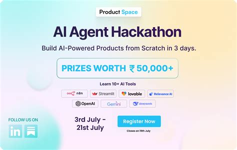 AI Agent Hackathon 2025 | Product Space | Build your AI Product ...