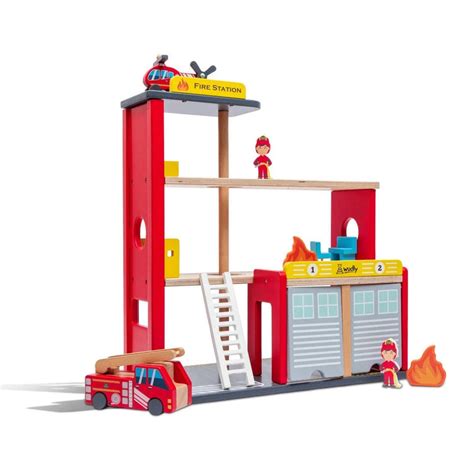 Wudly Toys Fire Station - 2603 | Buy Online at Toycra
