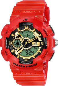 AB Collection Black Golden Dial Scratch & Shock Resistance Analog ...