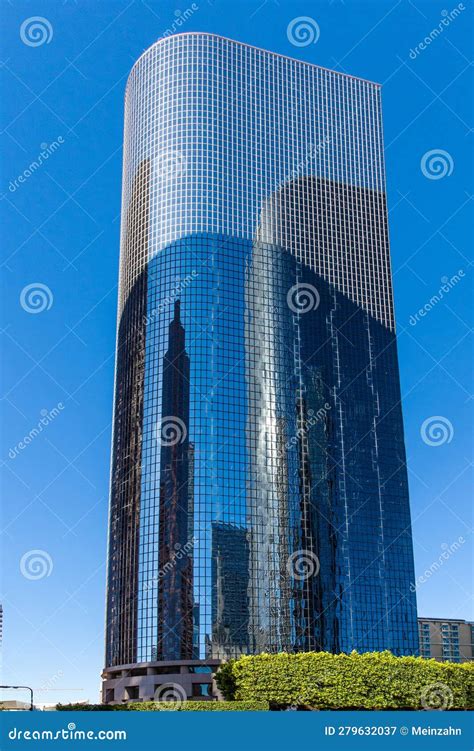 View To Skyscraper One California Plaza at Grand Avenue 300 South ...