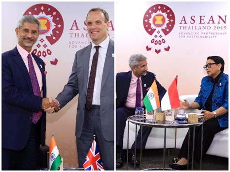 Jaishankar meets British, Indonesian counterparts in Bangkok