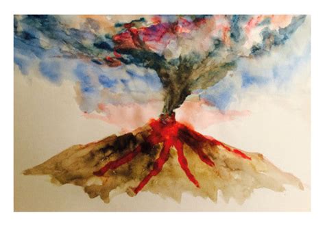 Volcano Art PosterGully Specials