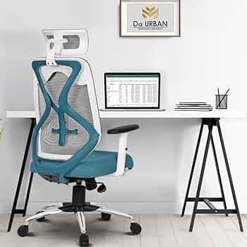 Da URBAN Merlion Office Chair,High Back Mesh Ergonomic Home Office Desk ...