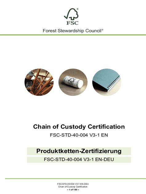 Ausfüllbar Online DNR: Forestry: Chain of Custody Certification - IN ...