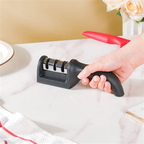 Manual 3 Slot Knife Sharpener Tool Online - Premium Kitchen Tool | Nestasia