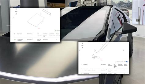 Windshield wiper blade replacement price $75. Windshield glass price $1900. + other parts prices ...