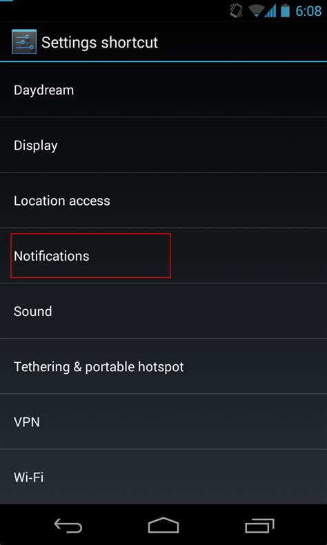 Image result for Device Notification Settings