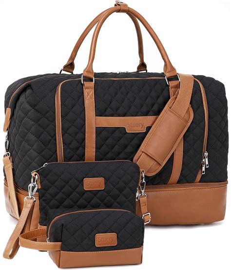 Amazon.com | Weekender Bags for Women Overnight Bag with Shoe ...