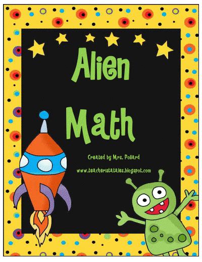 Image result for Alien Math Activity Preschool