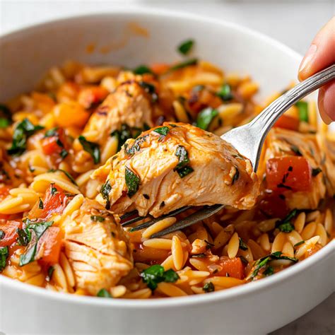 One-Pot Tuscan Chicken Orzo – Infloin Recipes