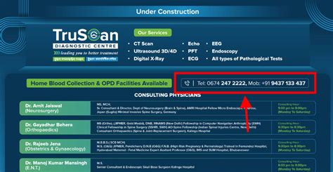 Steps to book lab visit appointment from Truscan Diagnostic Centre