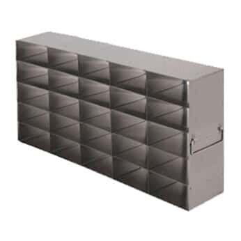 Cole-Parmer Essentials Upright Freezer Rack for Microtube Boxes with 2 ...