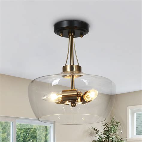 Transitional Semi-Flush Mount Ceiling Lights - Bed Bath & Beyond