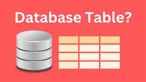 Image result for Databvase Table
