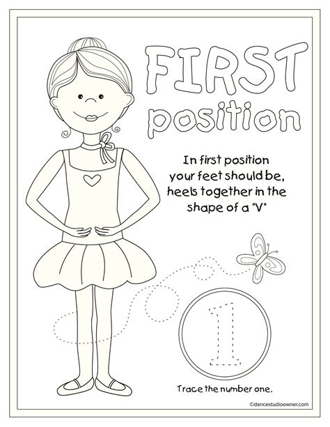Ballet Positions Printable