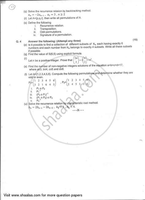 Mathematics 3 2016-2017 B.Sc Computer Science Semester 3 (SYBSc ...