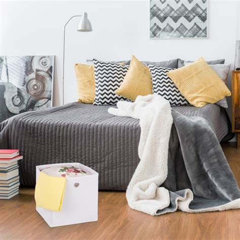 Set of 4 Fabric Storage Boxes Buy Now