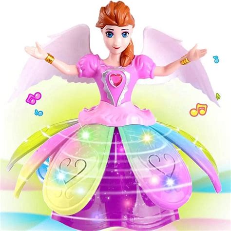 Buy Dancing Angel Girl Doll Robot with 3D Lights System and Sweet Music ...