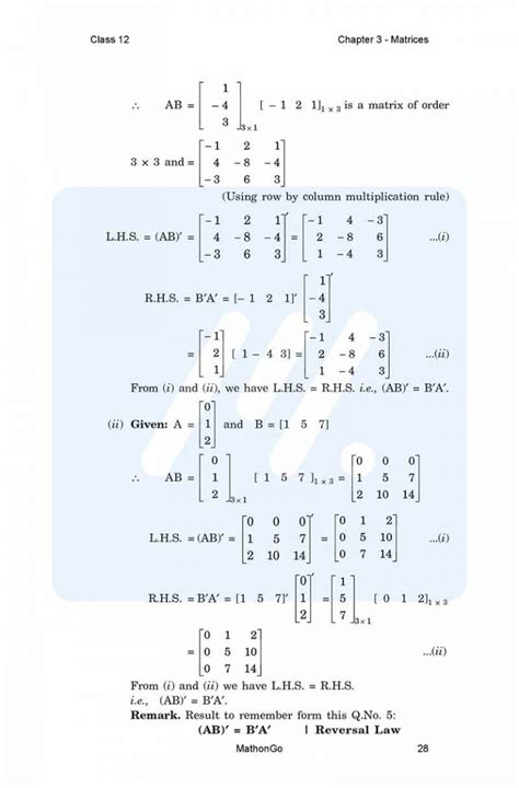 Image result for Class 12 Maths Chapter Matrices