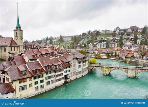 Swiss Capital City of Bern, Switzerland Stock Image - Image of europe, river: 53491961