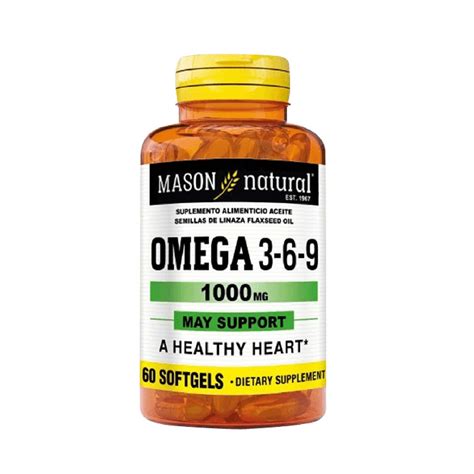 Omega 3-6-9 1000 mg 60 Cap. – Right Nutrition