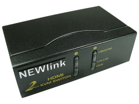 NLKVMHDMI-2 NewLink | NewLink 2 Port 1 Input 2 Output HDMI Switch 1920 ...