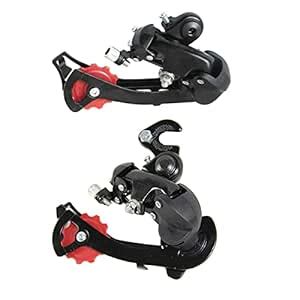 RD-TZ50 6/7 Speed Rear Mech Gear Derailleur Hanger Mount Black New Eye ...