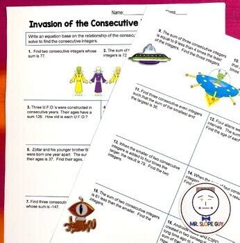 Image result for Consecutive Numbers Worksheet