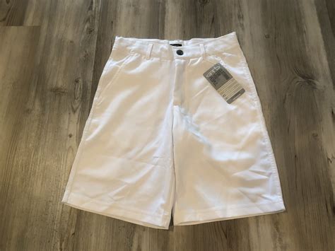 Garb Zach Youth Golf Shorts White Size Medium Age 7-8 NWT!! | eBay