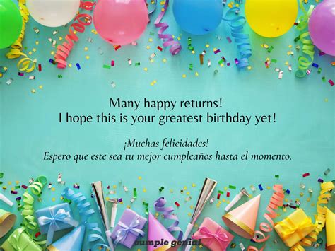 Las 38 mejores frases de cumpleaños en inglés traducidas - Cumple Genial