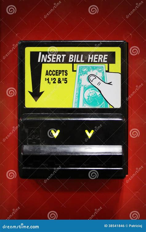 Vending Machine Bill Acceptor Stock Photo | CartoonDealer.com #38541846
