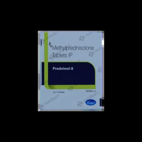 PREDNIWEL 8MG TABLET 10'S Price, Uses, Side Effects & Substitutes | Medkart