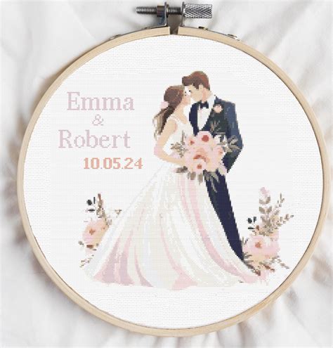Wedding Silhouette Cross Stitch Patterns