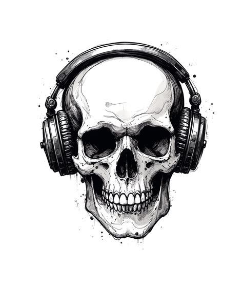 Best 12 Skull with headphones – Artofit