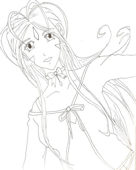 Belldandy Sketch by CobraStrife on DeviantArt