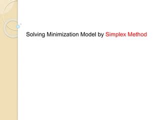 Minimization Problem with Simplex 的图像结果