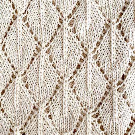 Image result for Knitting Leaf Pattern