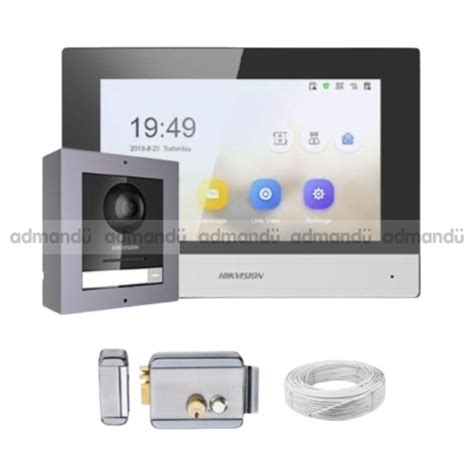 Image result for Hikvision Intercom Kit