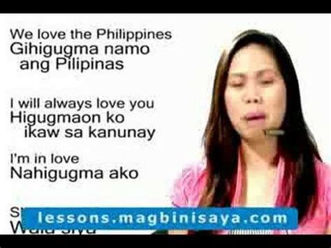 Learn Cebuano or Bisaya - More Love Expressions HQ - YouTube
