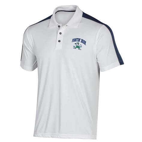 NCAA Men’s Notre Dame Fighting Irish Colorblock Polo Shirt