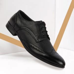 FAUSTO Formal Office Party Genuine Leather Brogue Shoes Lace Up For Men ...